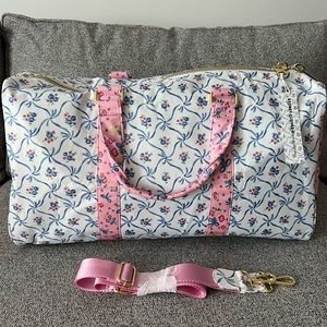 LoveShackFancy x Stoney Clover Lane Blue Ribbon Duffle